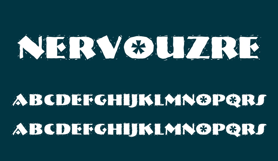 NervouzReich font