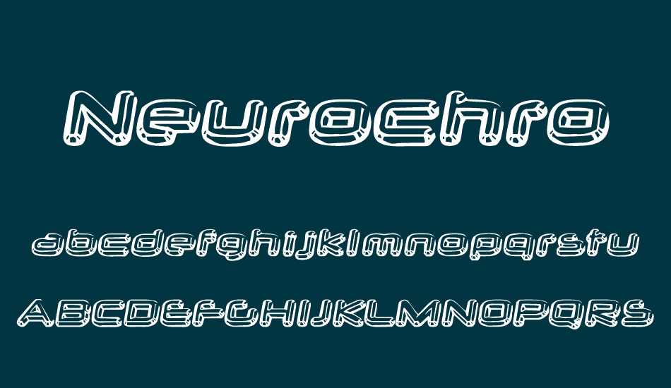 Neurochrome font