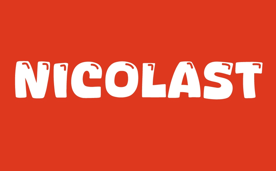 Nicolast font big