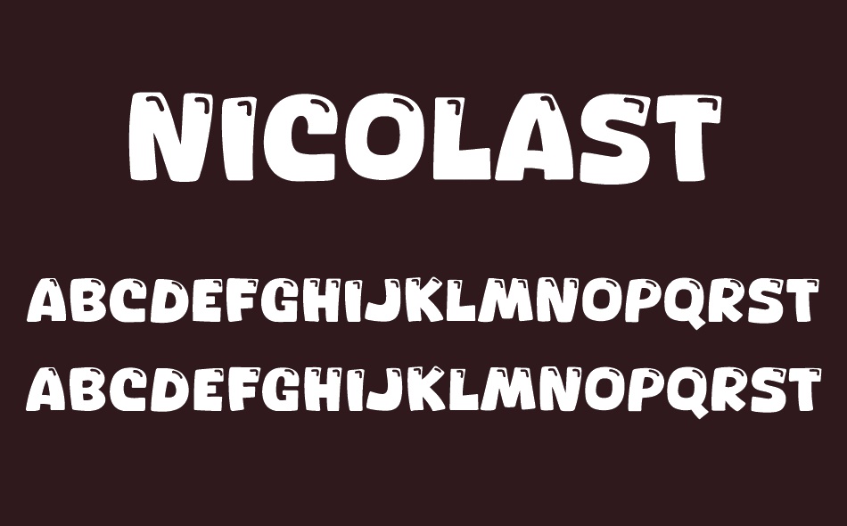 Nicolast font