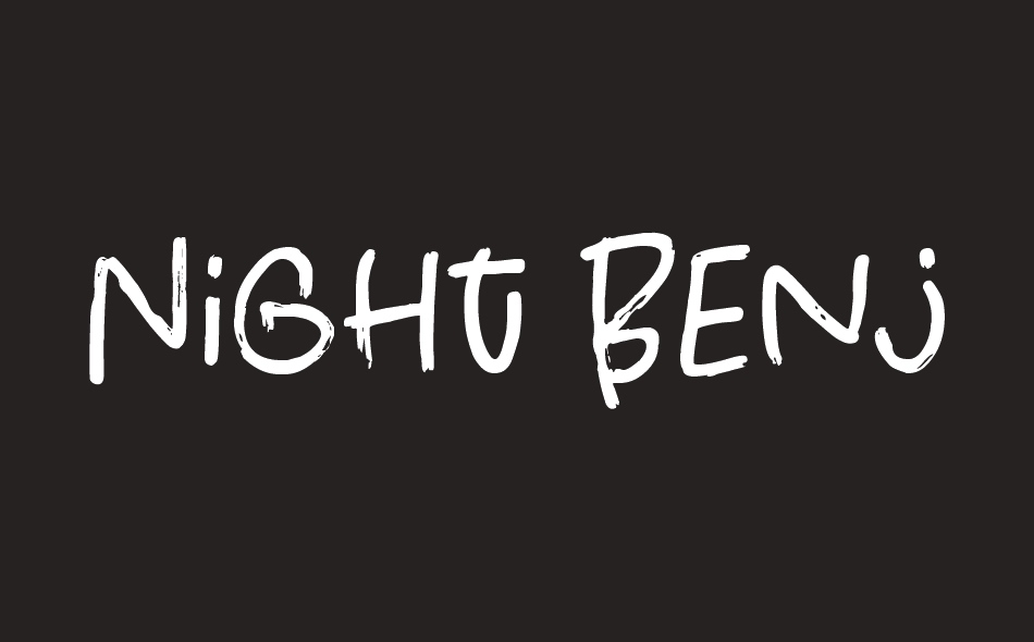 Night Benjamin font big