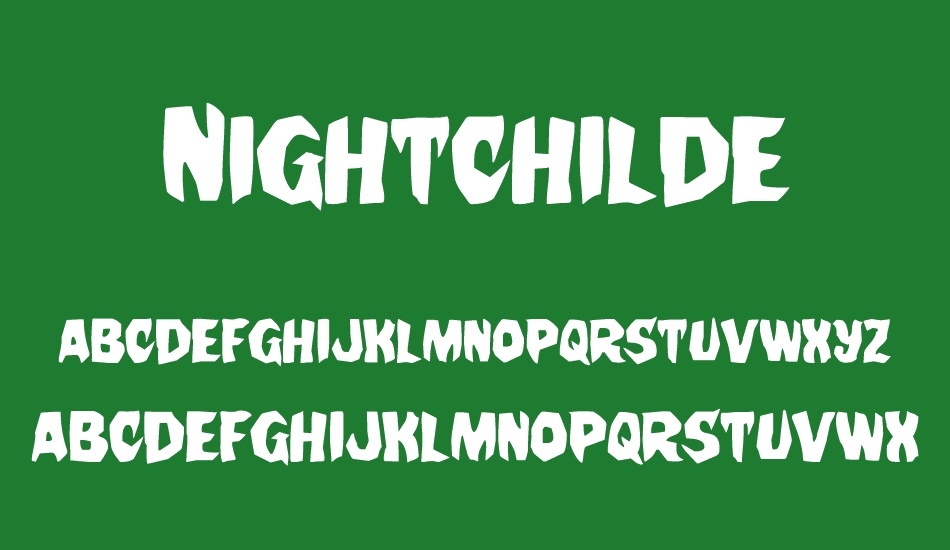 Nightchilde font