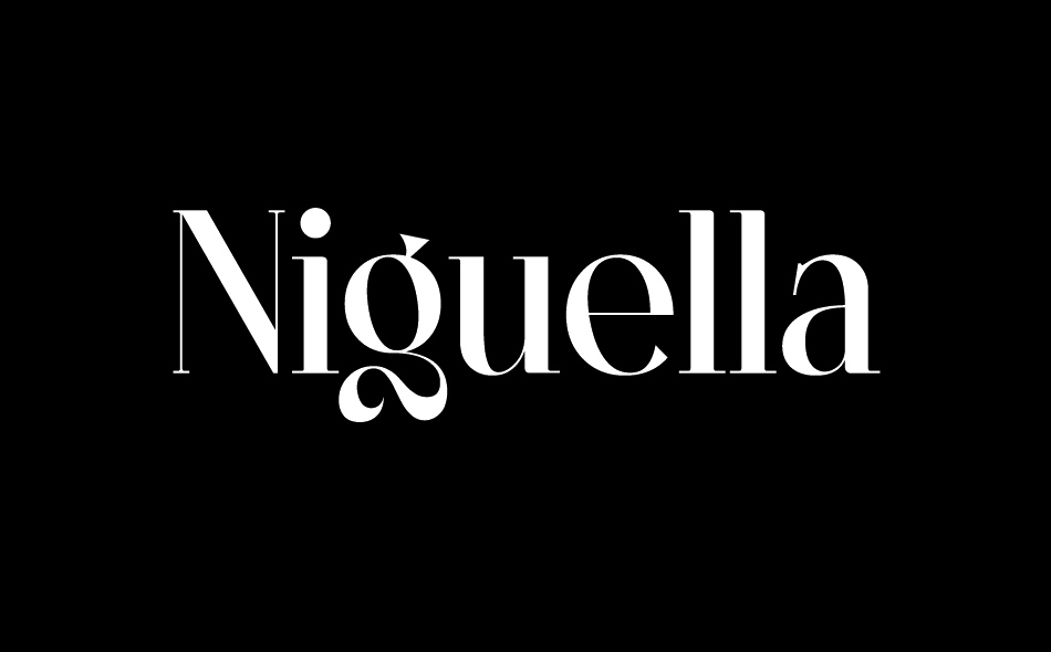 Niguella font big