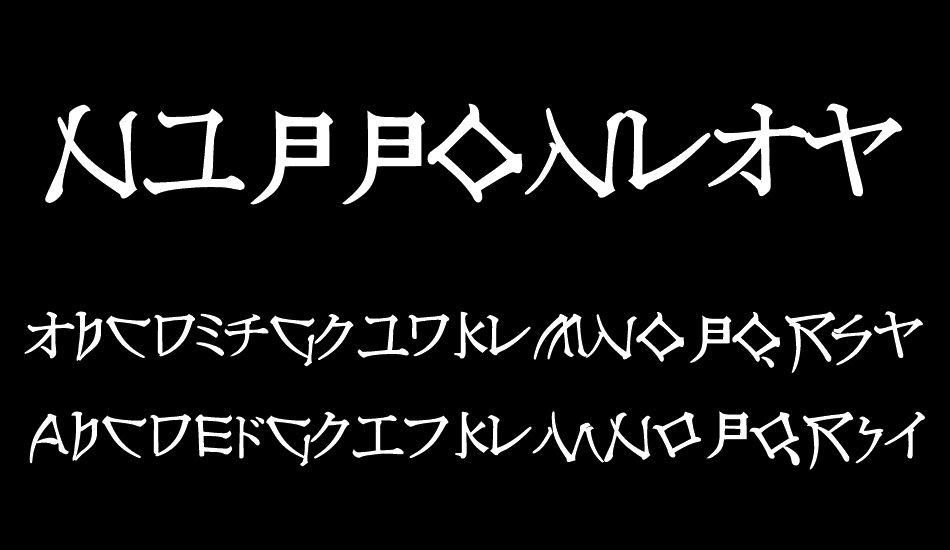 NipponLatin-Bold font