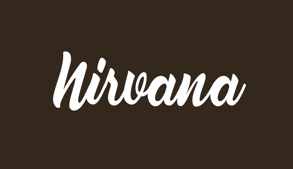 nirvana font big