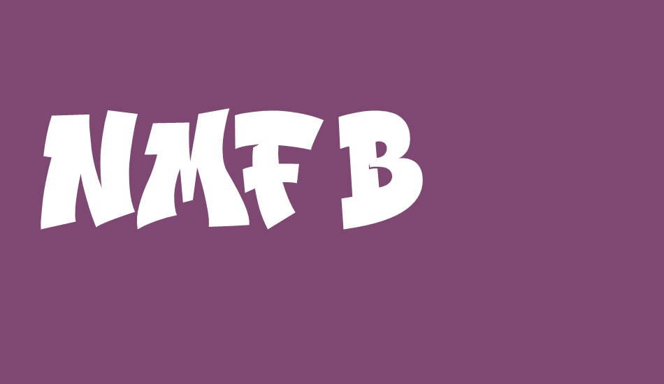 NMF Burner font big