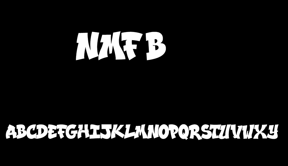 NMF Burner font