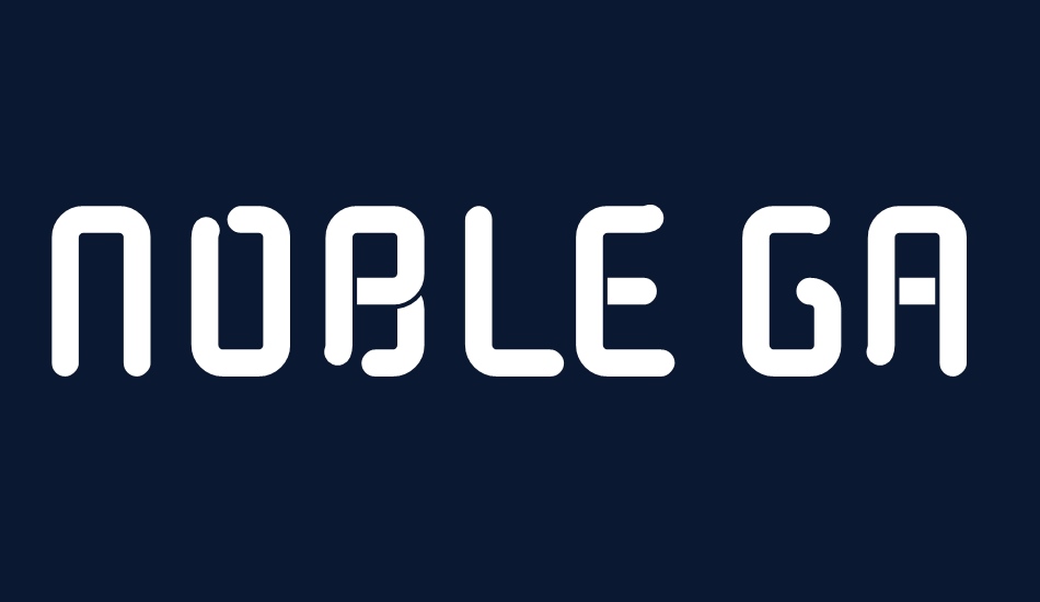 Noble Gas lights font big