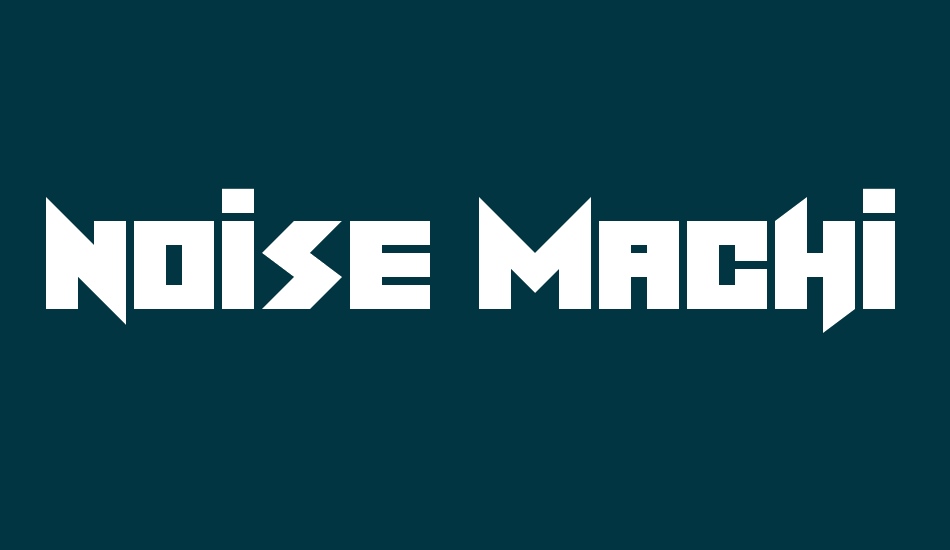 Noise Machine font big