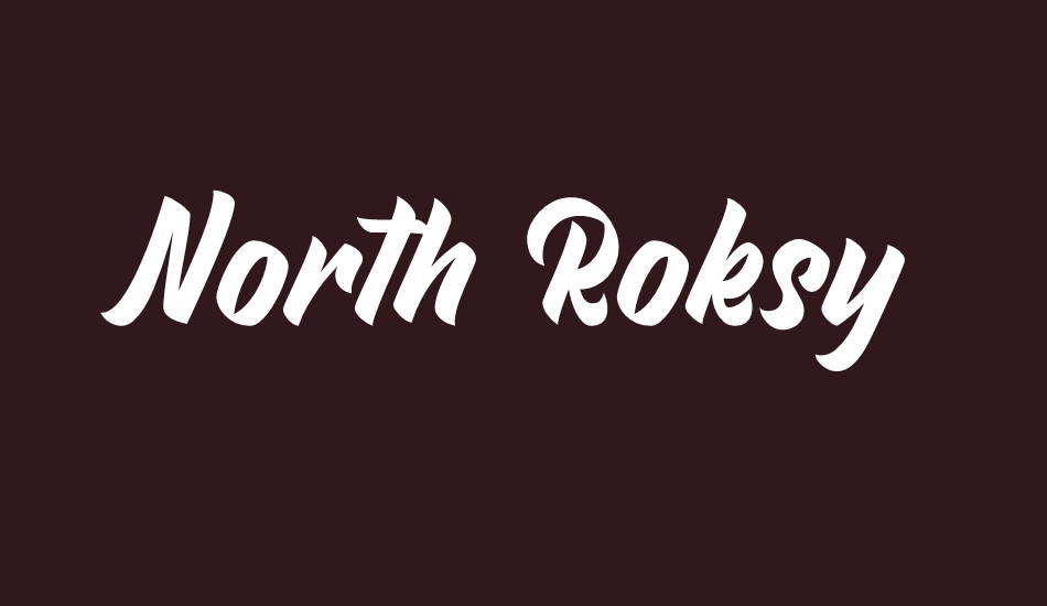 North Roksy Demo font big