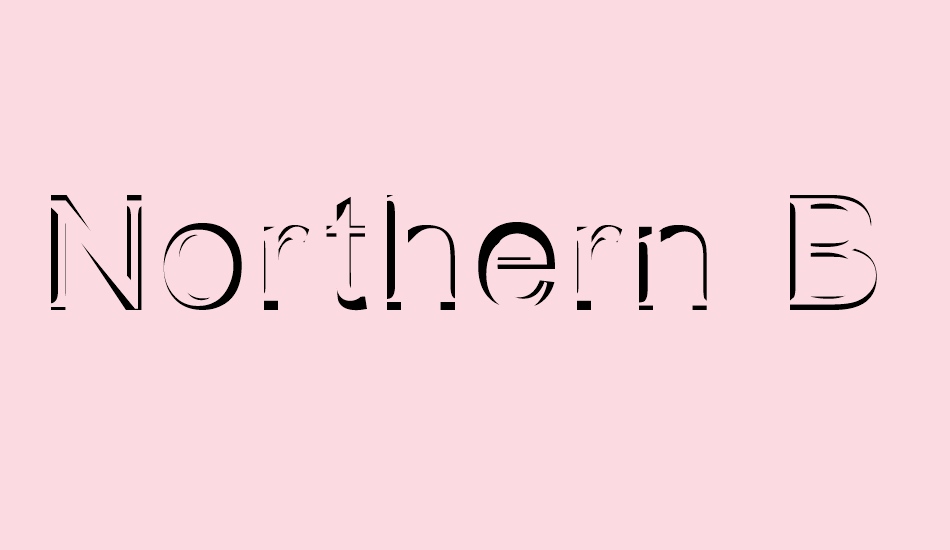 Northern Book Sale font big