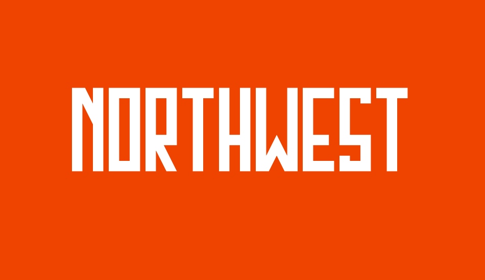 Northwest font big