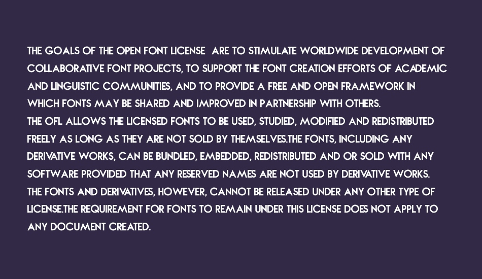 NOVA font 1