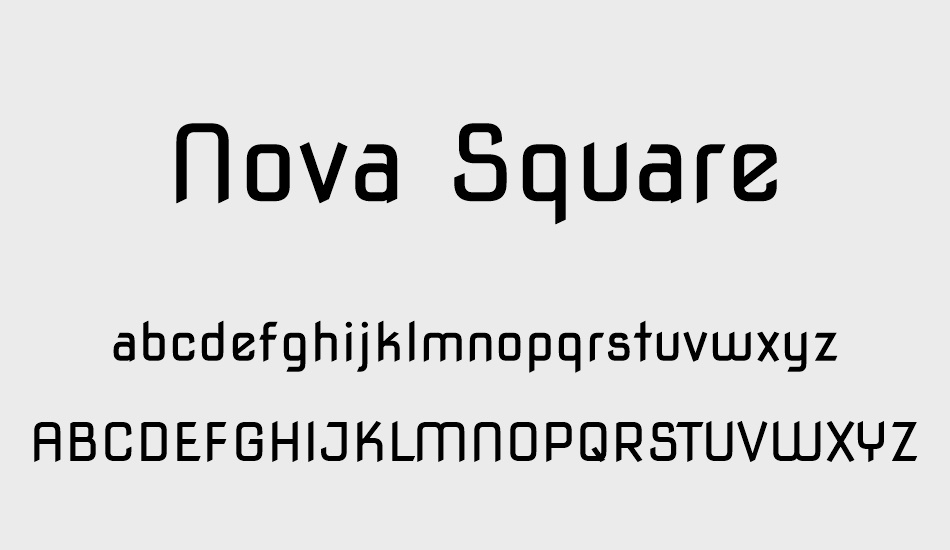 Nova Square font