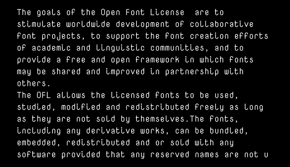 novamono font 1