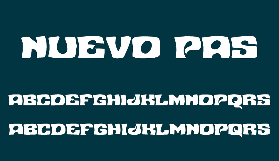 Nuevo Passion font