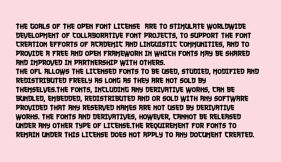 Nuku Nuku font 1