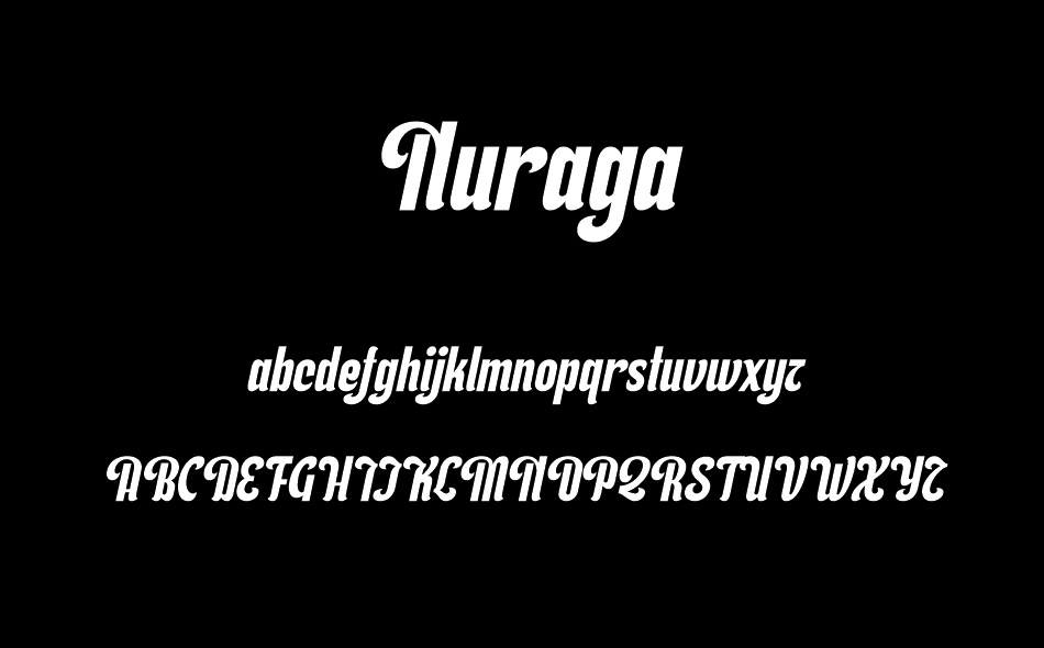 Nuraga font