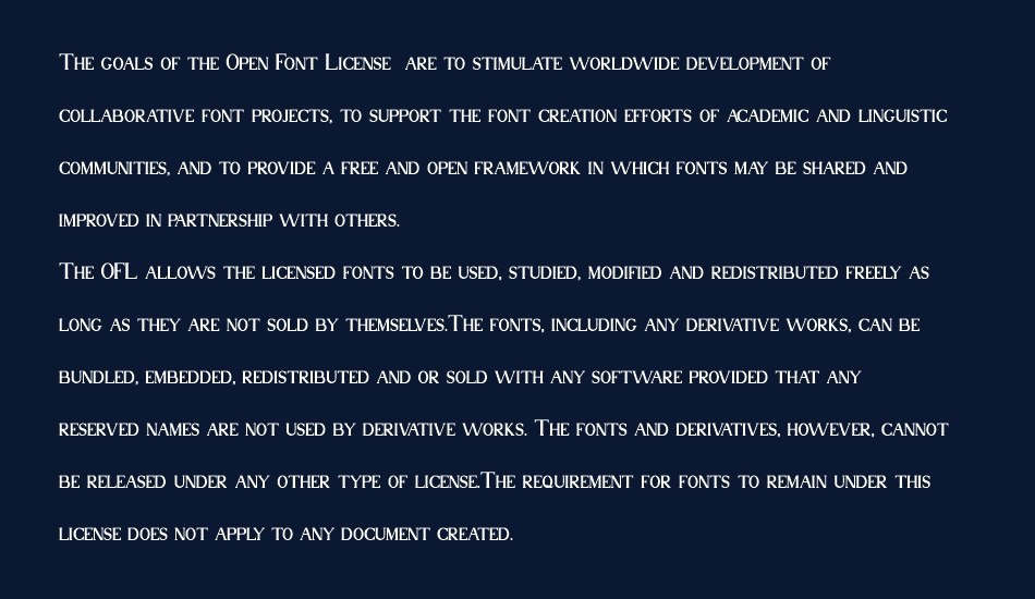 Nuri Free font 1