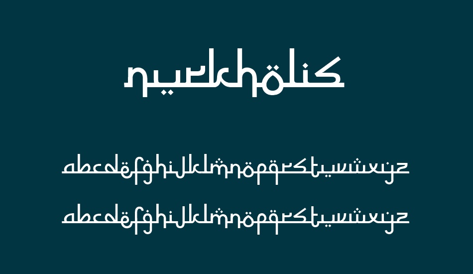 Nurkholis font