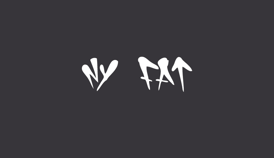 NY FAT font big