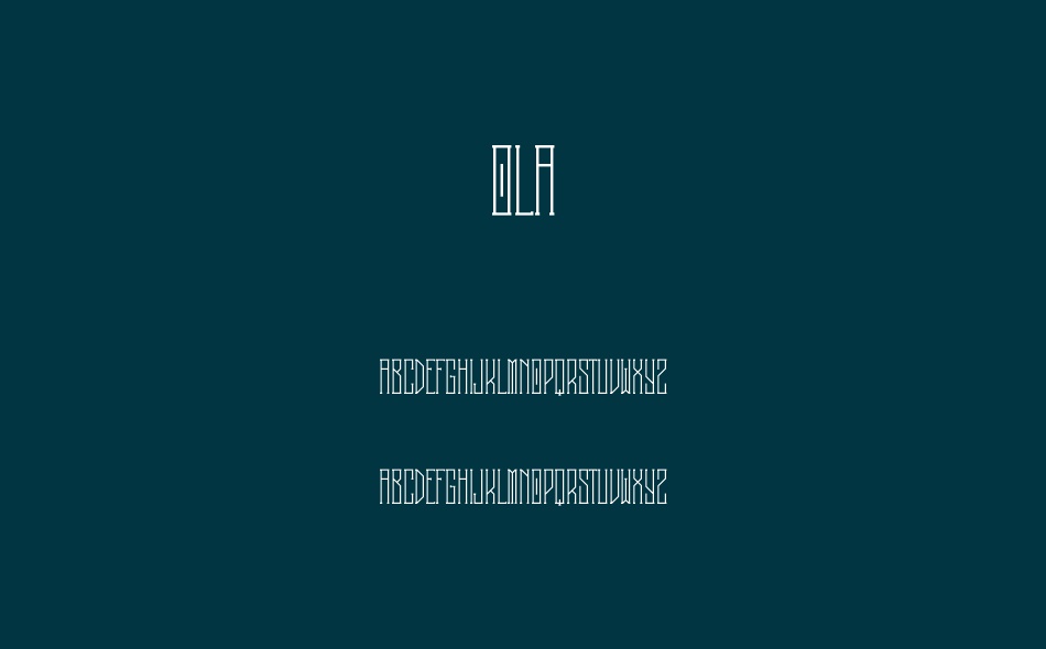 Ola font