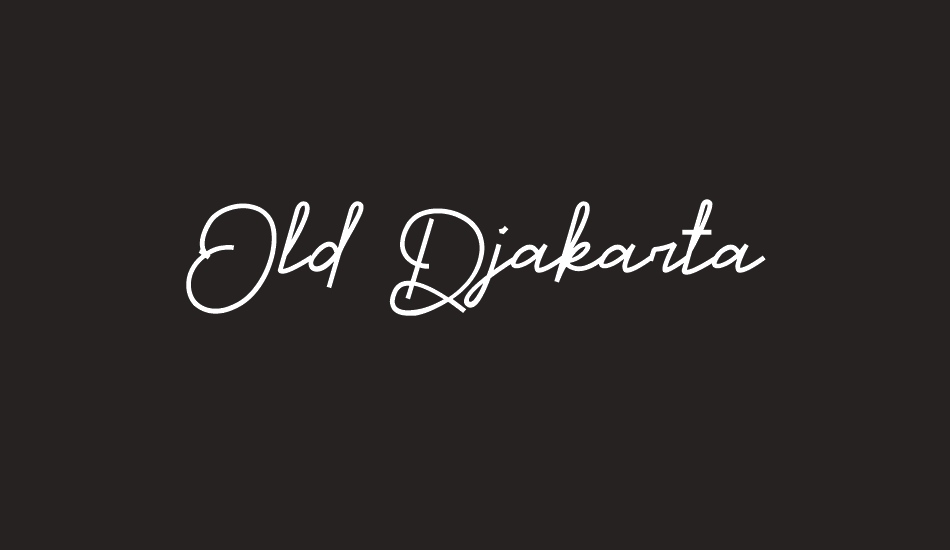 old-djakarta font big