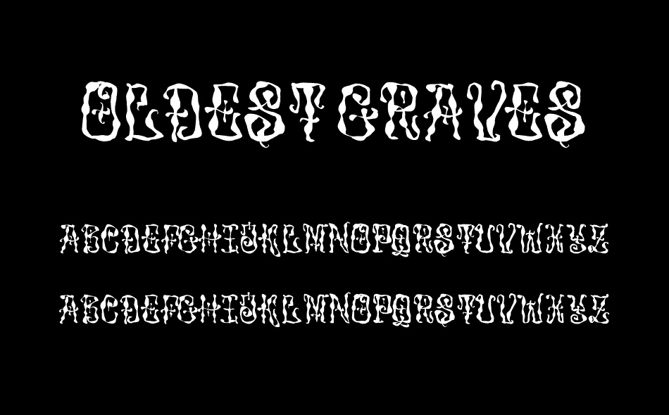 Oldest Graves font