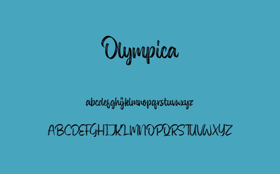 Olympica font