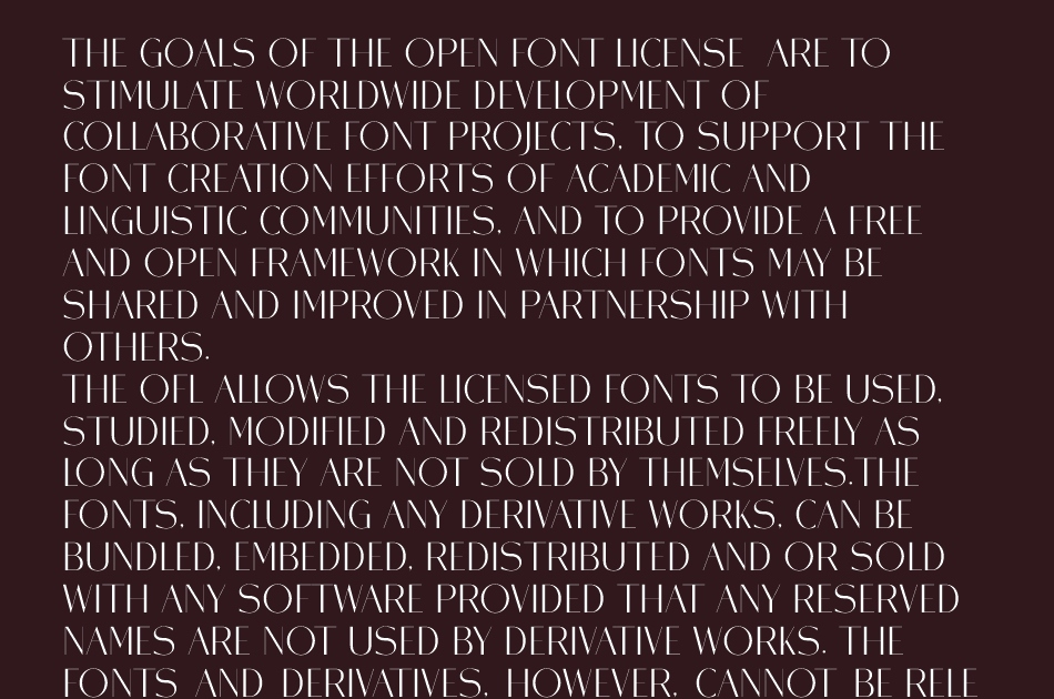 Opaline font 1