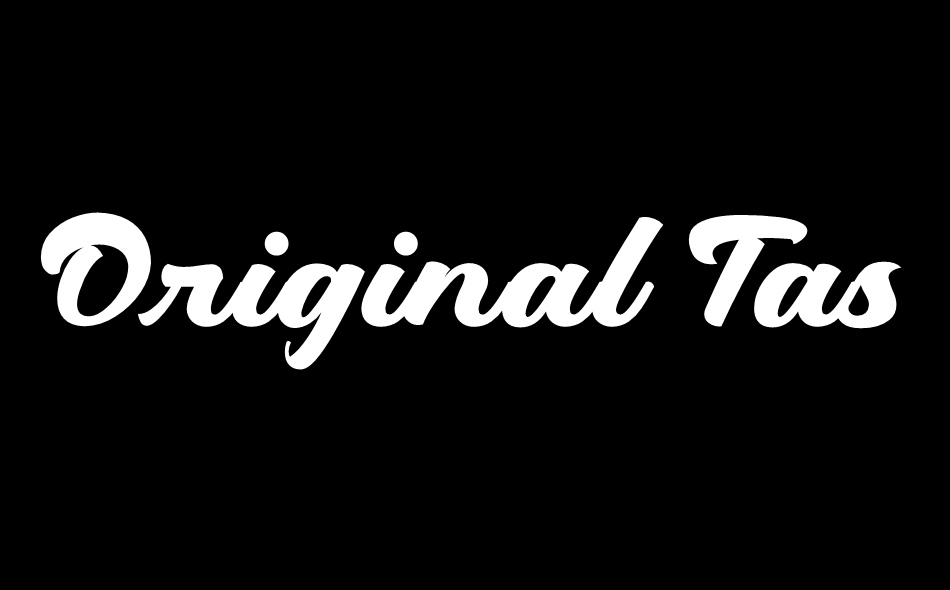 Original Taste font big