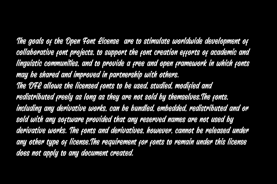 Orittish font 1
