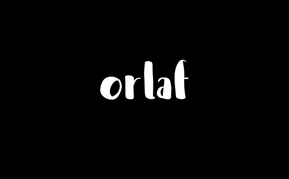 Orlaf font big