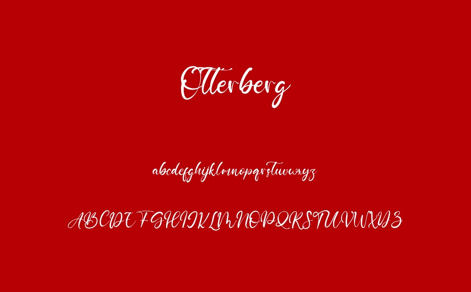 Otterberg font