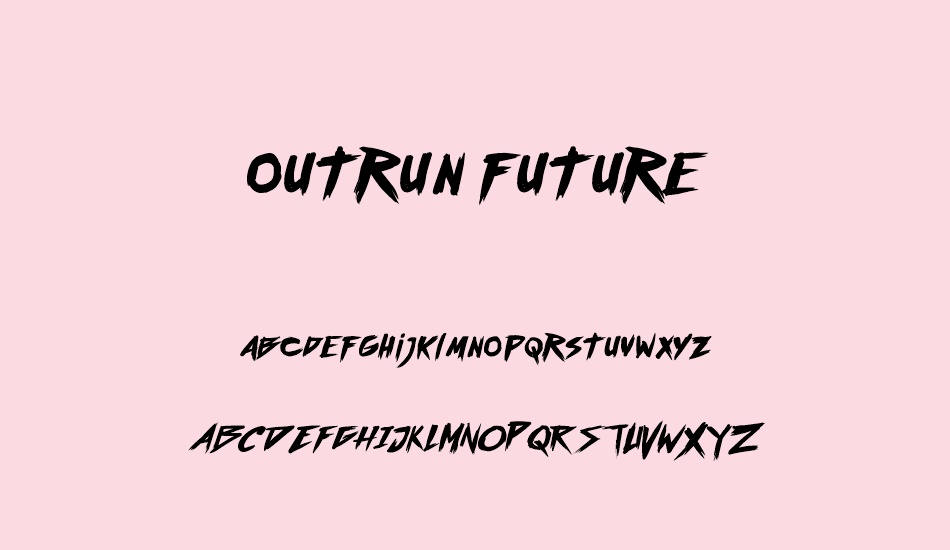 outrun-future font