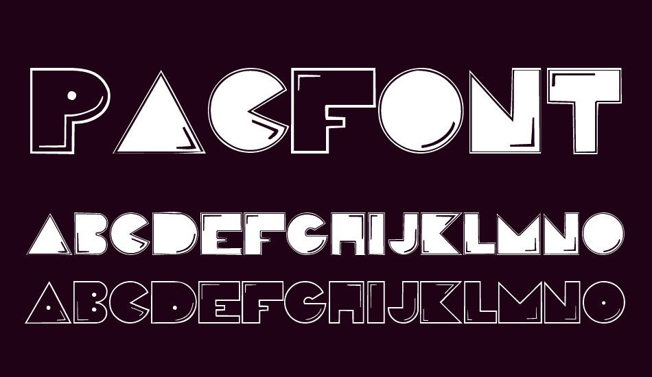 PacFont font