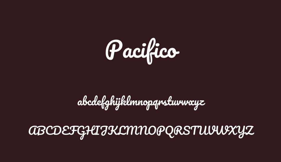 pacifico font