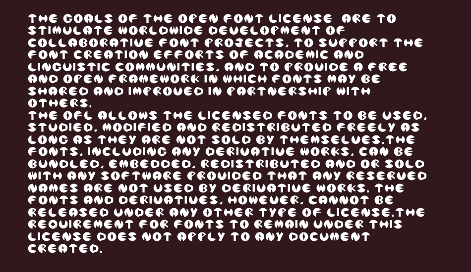 Pacmanic font 1