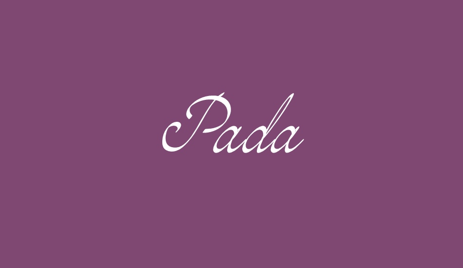 Pada font big