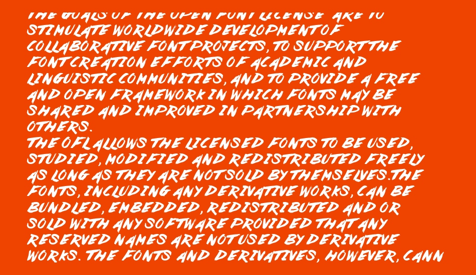 Painted Lady font 1