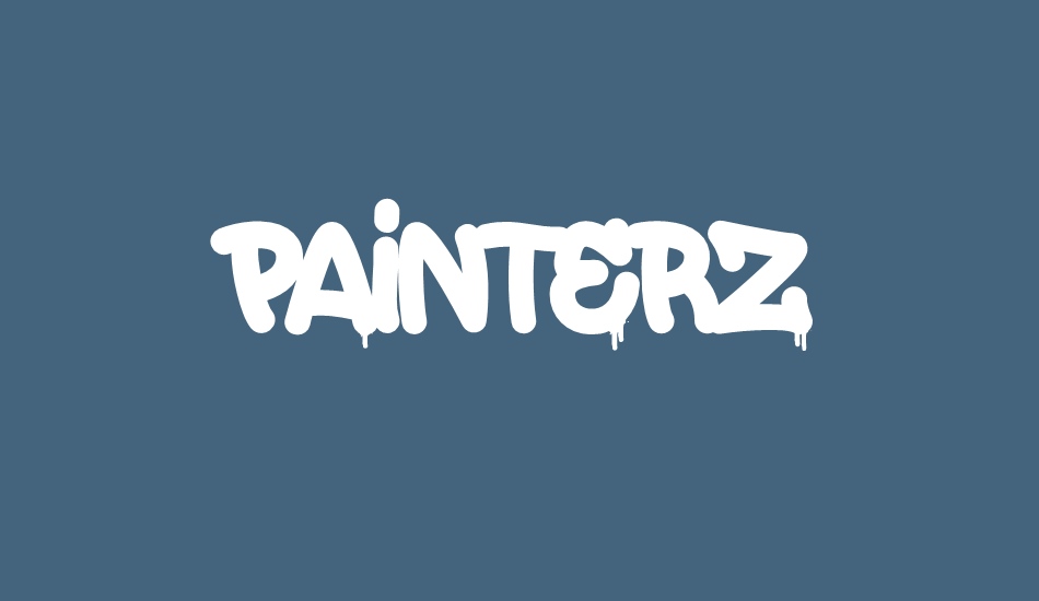 Painterz font big