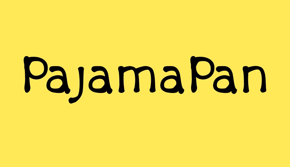 PajamaPants font big