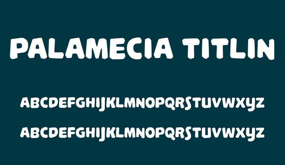 Palamecia Titling font