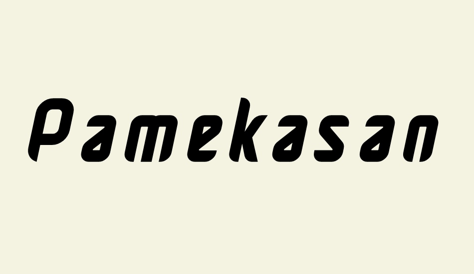 Pamekasan font big