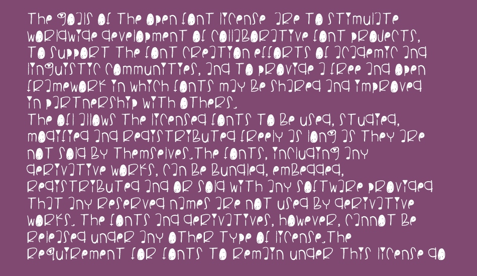 PancakesPlz font 1