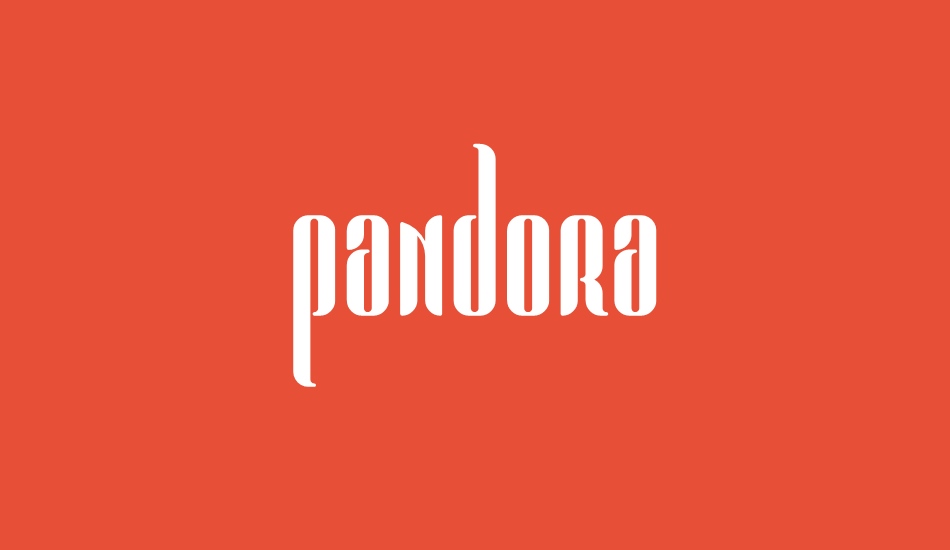 Pandora font big