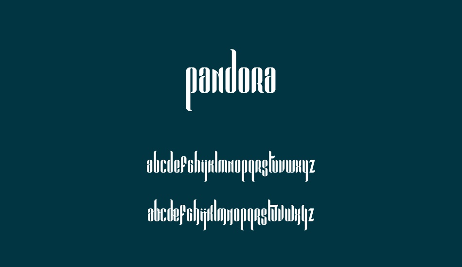 Pandora font