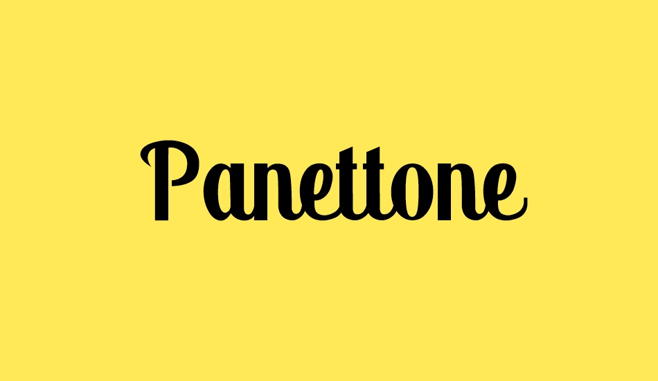 Panettone DEMO font big