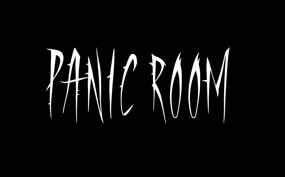 Panic Room font big