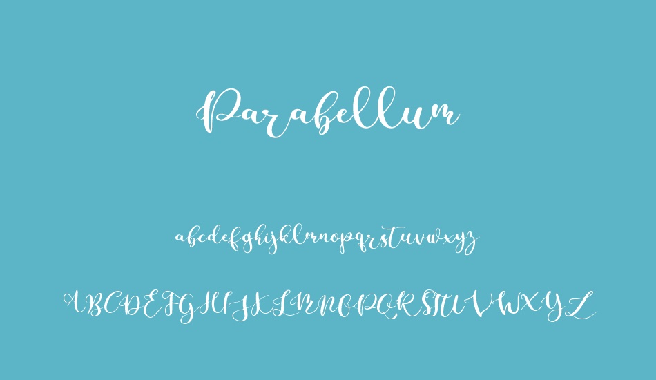 Parabellum font